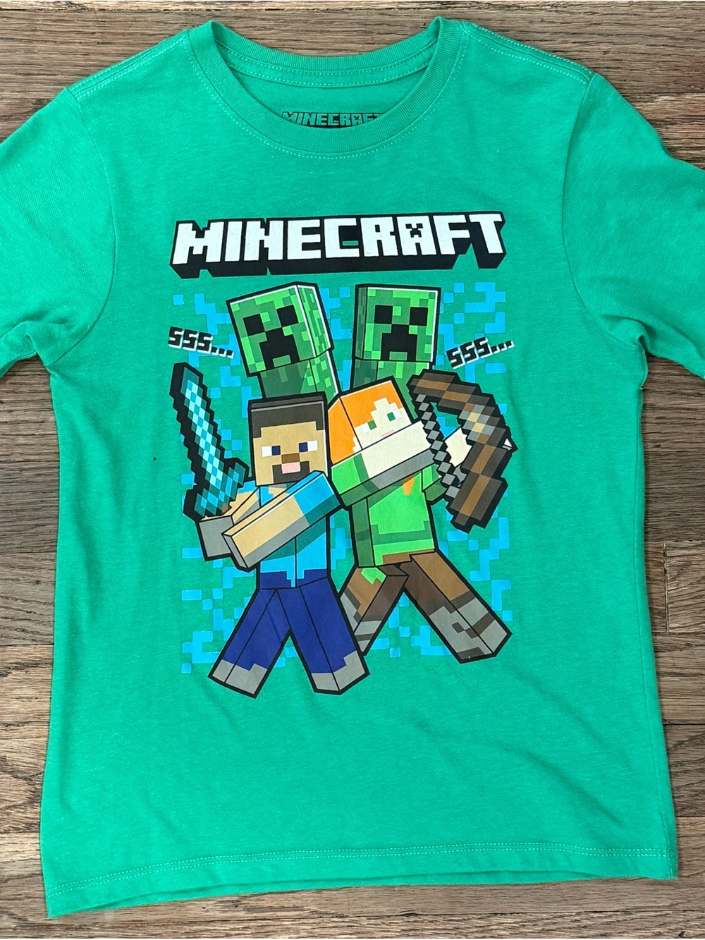 Boys Minecraft Tees and Hoodie Bundle! - Picture 3 of 11
